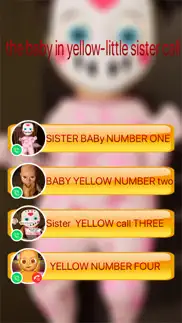 How to cancel & delete call the yellow baby 1