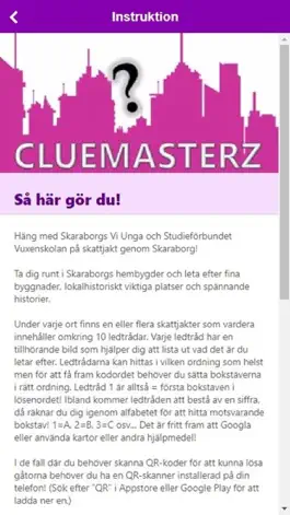 Game screenshot Cluemasterz apk