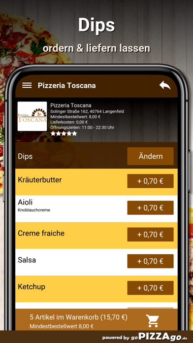 Pizzeria-Toscana Langenfeld screenshot 3
