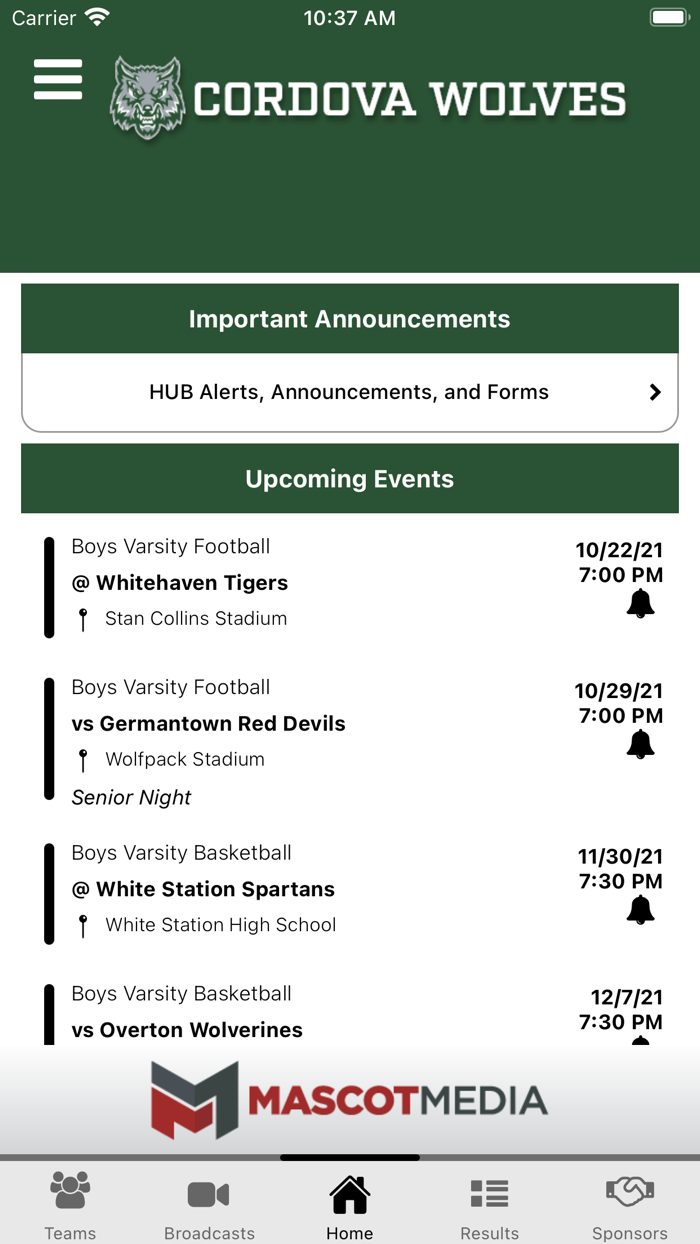 Cordova Wolfpack Athletics