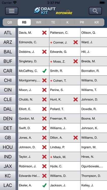 Fantasy Football Draft Kit '21 screenshot-4