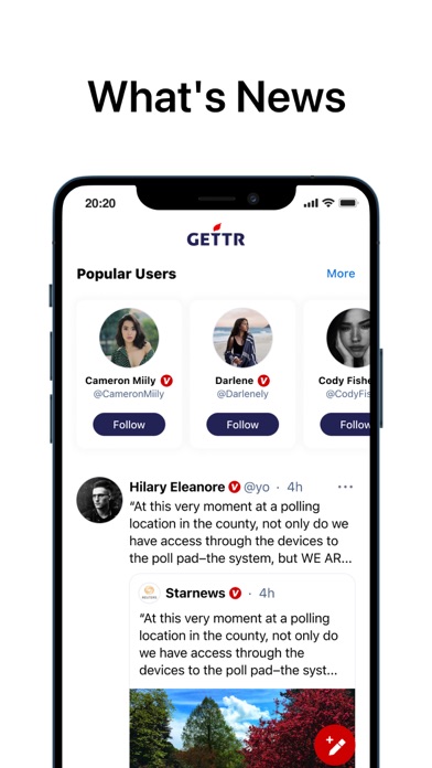 Image of GETTR - A Marketplace of Ideas