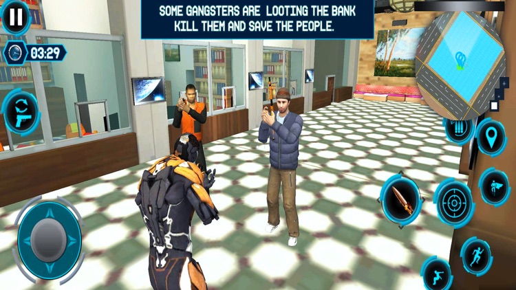 Superhero City Crime Shooting screenshot-4