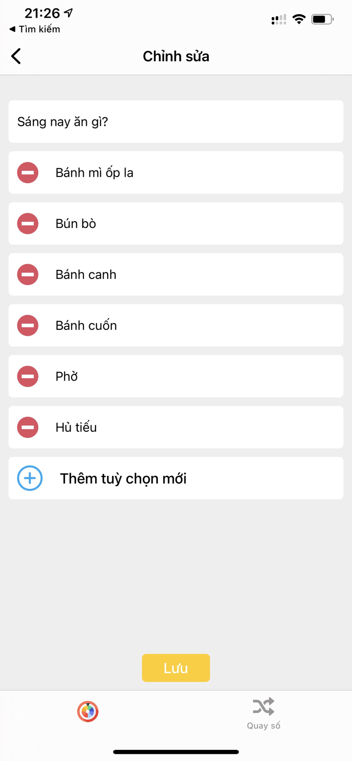 XSPIN  Quay Số Ngẫu Nhiên