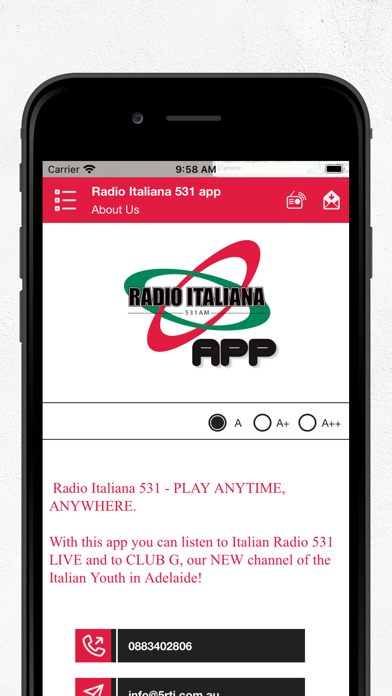 Radio Italiana 531 appのおすすめ画像4