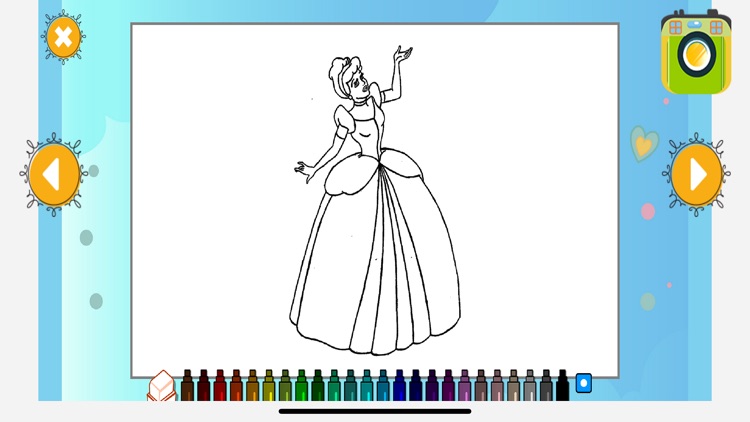 Princess Coloring Book