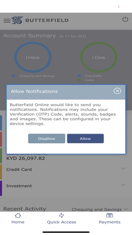 Butterfield Mobile Banking