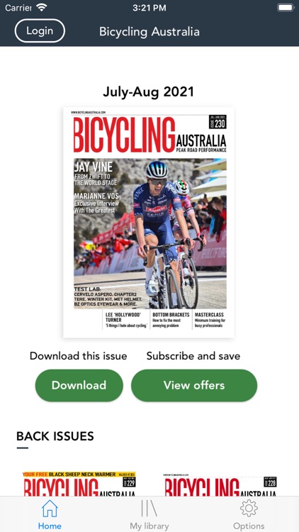 Bicycling Australia Magazine