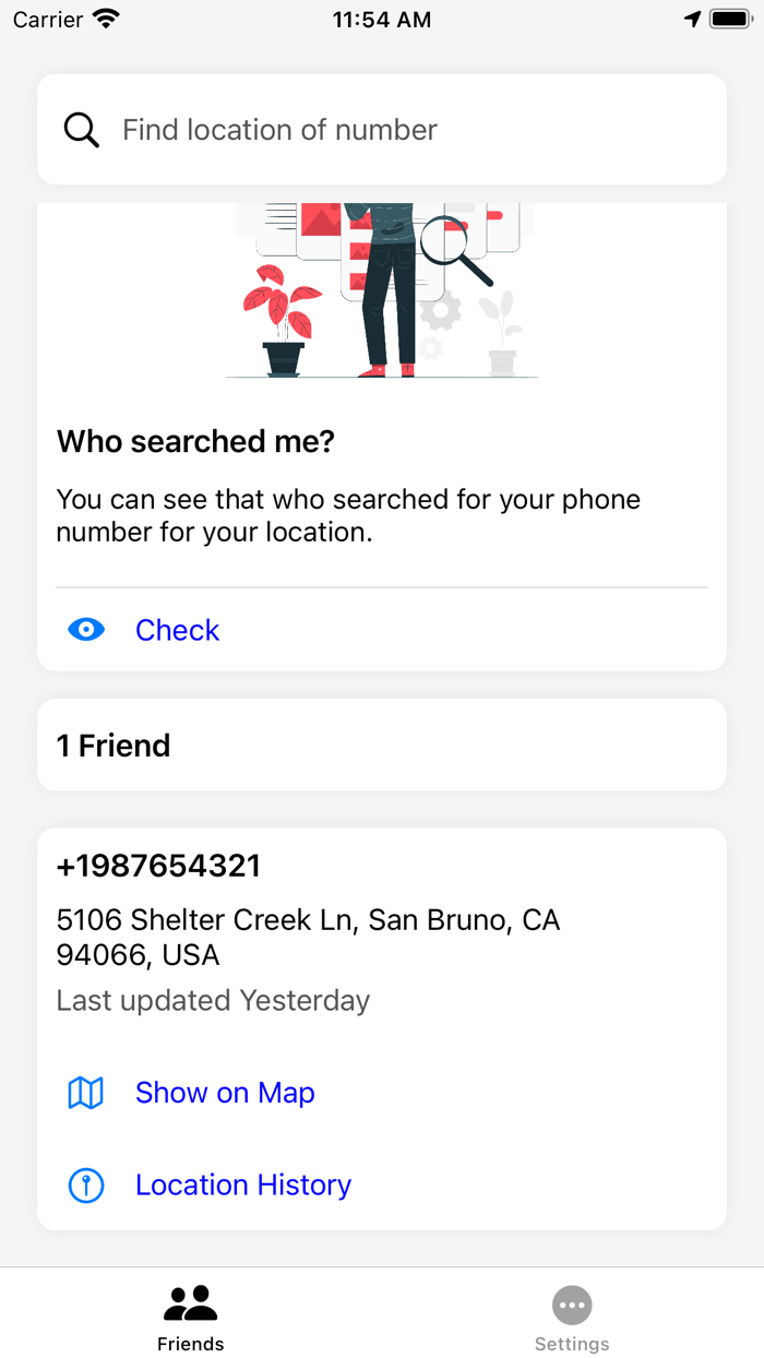 Cell Phone Tracker by number