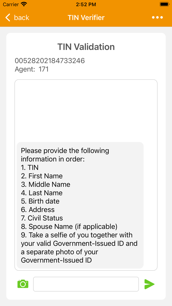 TIN Verifier Mobile App