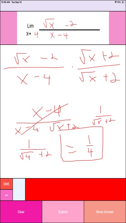 Calculus Limit Practice