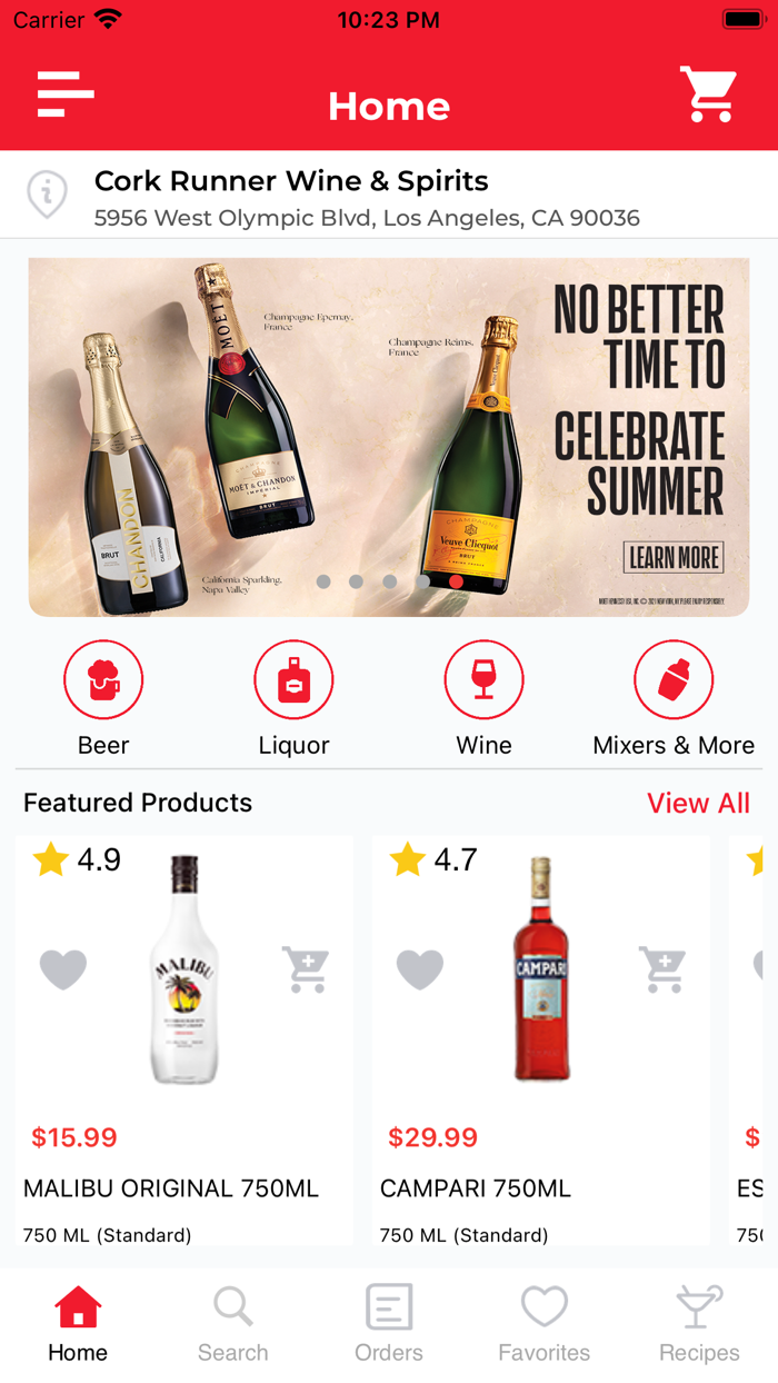 Cork Runner Wine  Spirits