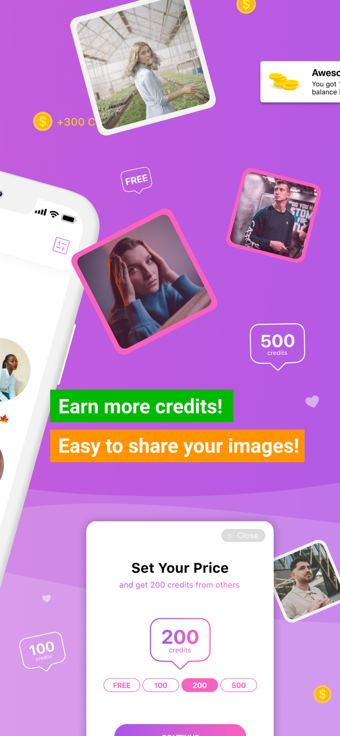 Vibes - send private images