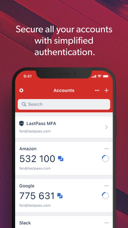 LastPass Authenticator screenshot-0