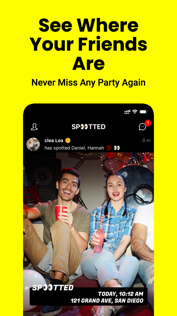 SPOOTTED - Spot Your Friends