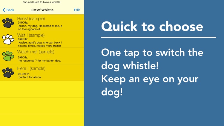 Dog Whistle Recorder
