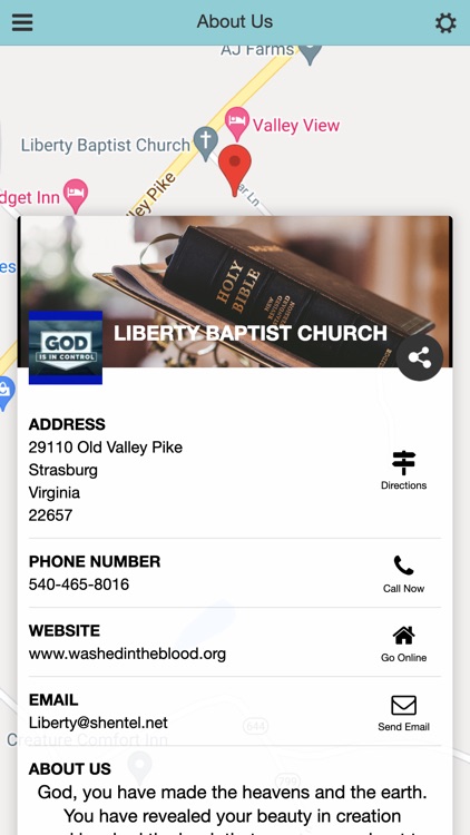 Liberty Baptist Strasburg VA screenshot-3