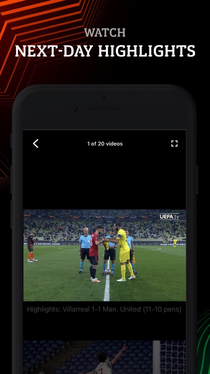 Europa: official football app screenshot-3