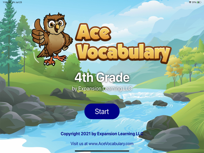 Ace Vocabulary Grade 4