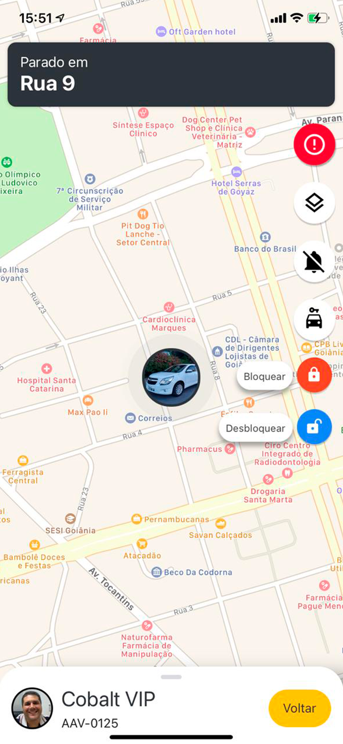 Carcell Rastreamento