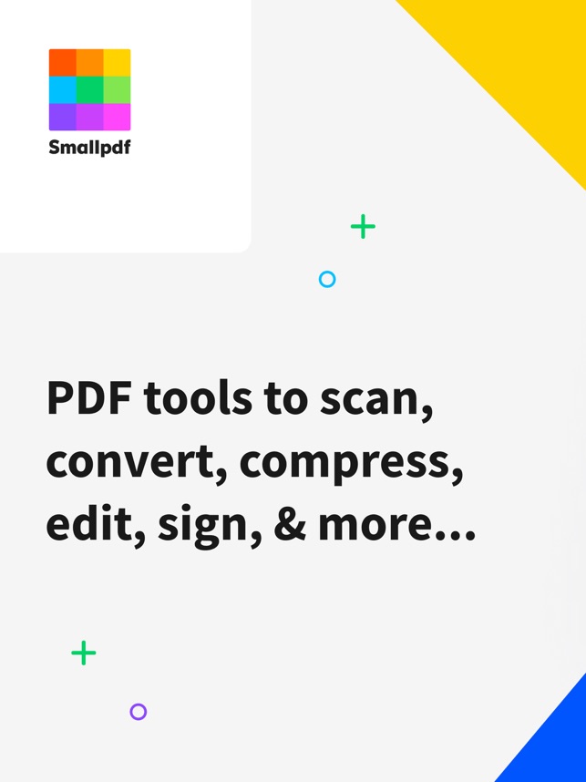 Smallpdf: Quét và chỉnh PDF