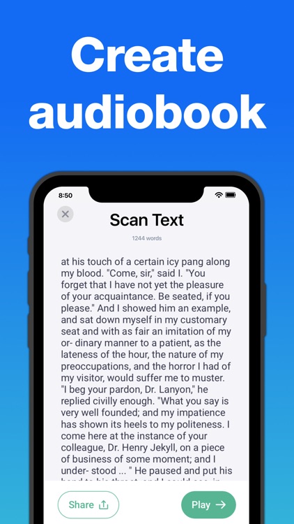 Natural text to speech reader screenshot-3