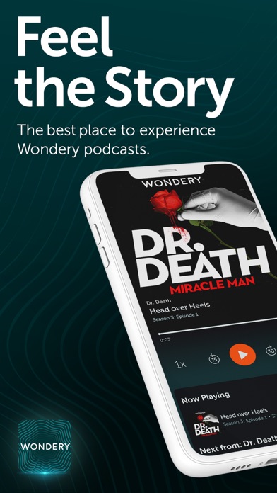 Wondery: Listen To Podcasts Screenshot