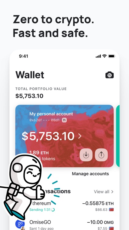 MEW wallet: Ethereum and DeFi screenshot-0