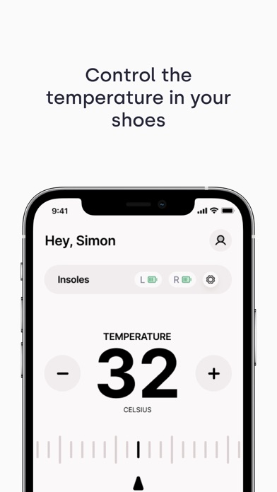 Digitsole Warm Series V7 screenshot 2