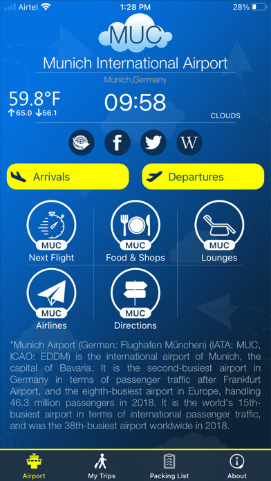 MunichAirportInfo+Radar