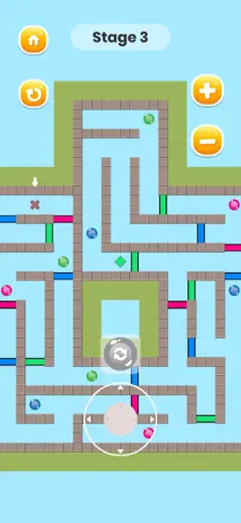 Game screenshot Colored Wall Maze hack