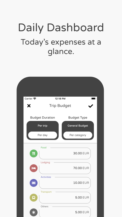 Trexpense PRO Travel Expenses screenshot 3