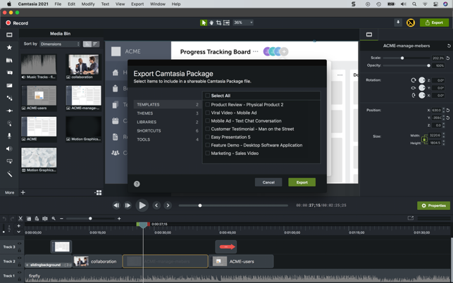 ‎TechSmith Camtasia 2021 Screenshot