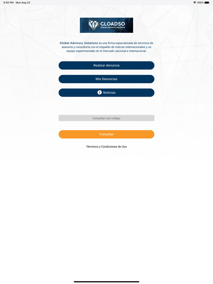 GLOADSO Línea ética /