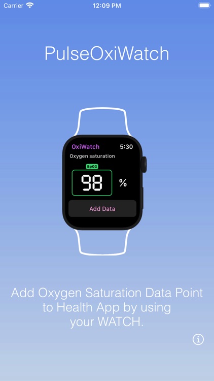 PulseOxiWatch for Apple Watch