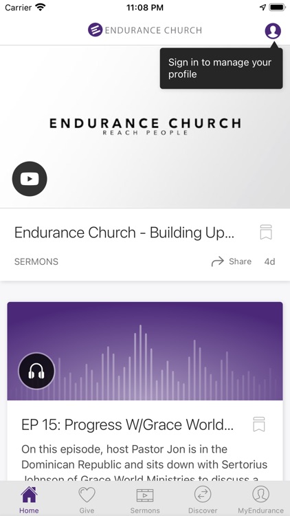 Endurance App