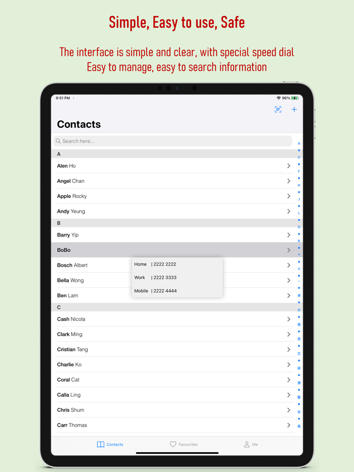 New World ID Contacts