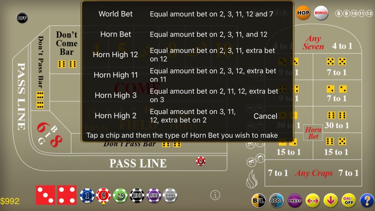 Craps Deluxe screenshot-4