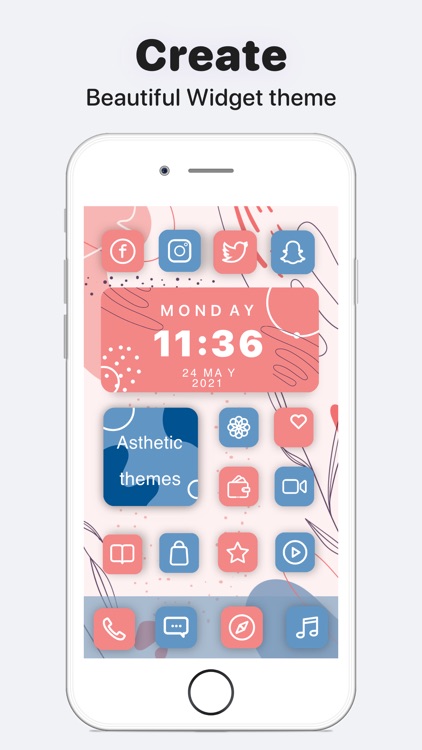 Colorful Widget go home screen screenshot-9