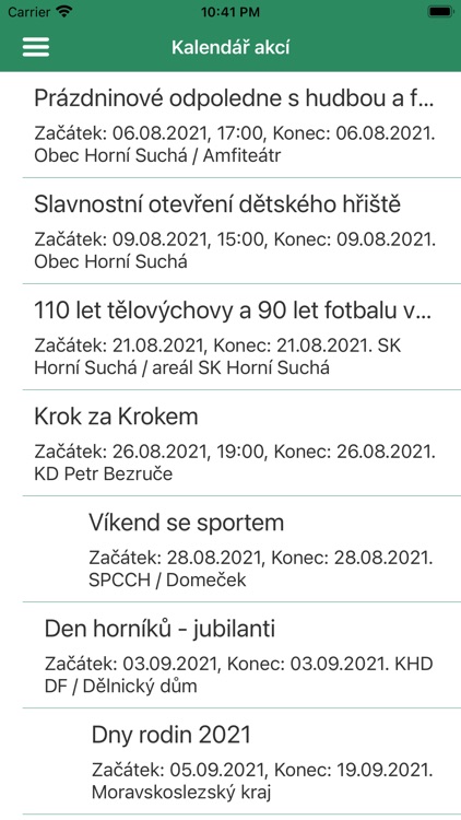 Obec Horní Suchá screenshot-3