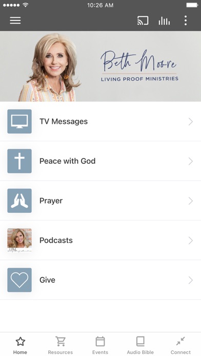 How to cancel & delete Living Proof with Beth Moore from iphone & ipad 1