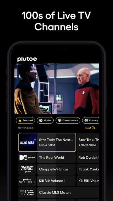 Pluto TV - Live TV and Movies Screenshot on iOS