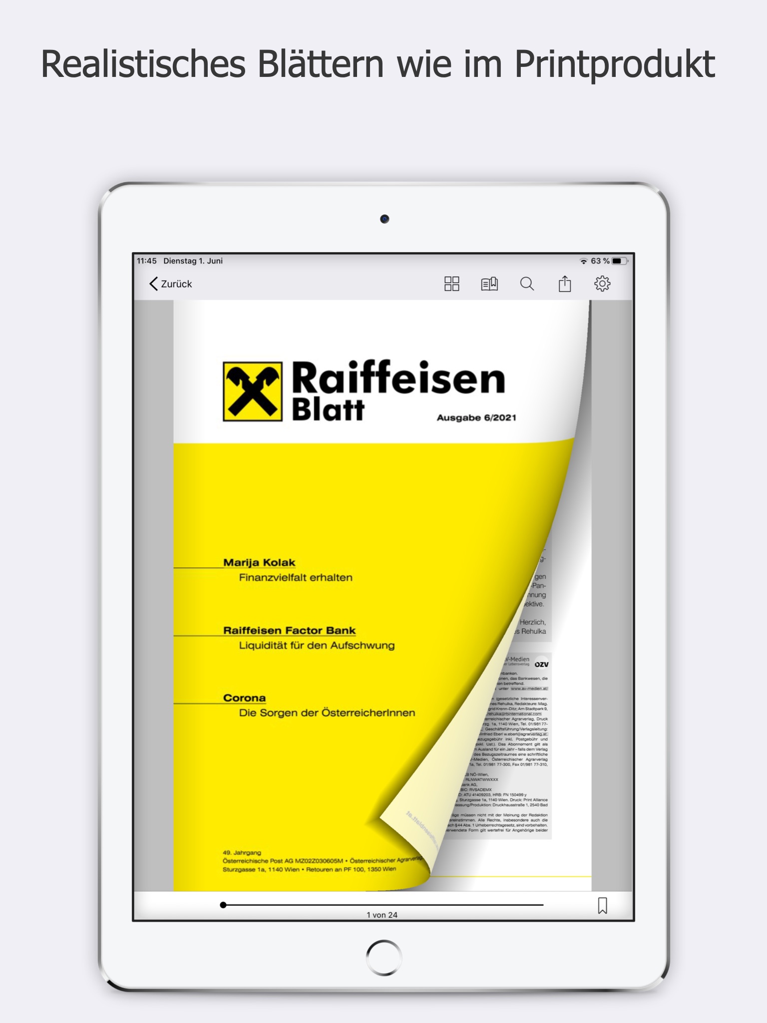 Raiffeisenblatt screenshot 3