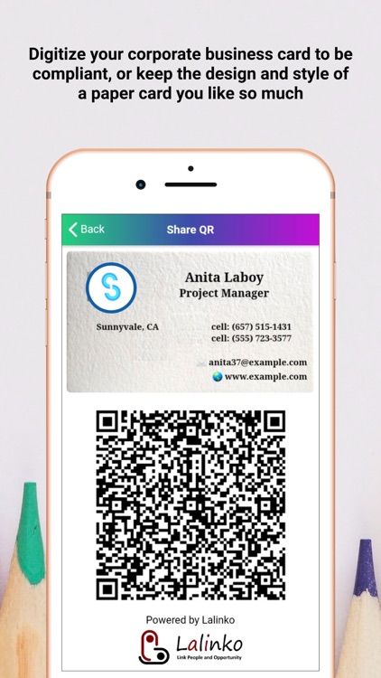 Digital Business Card Scanner