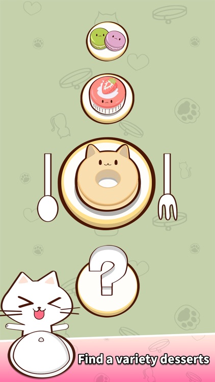 Cat Merge Cafe: Dessert Puzzle screenshot-3