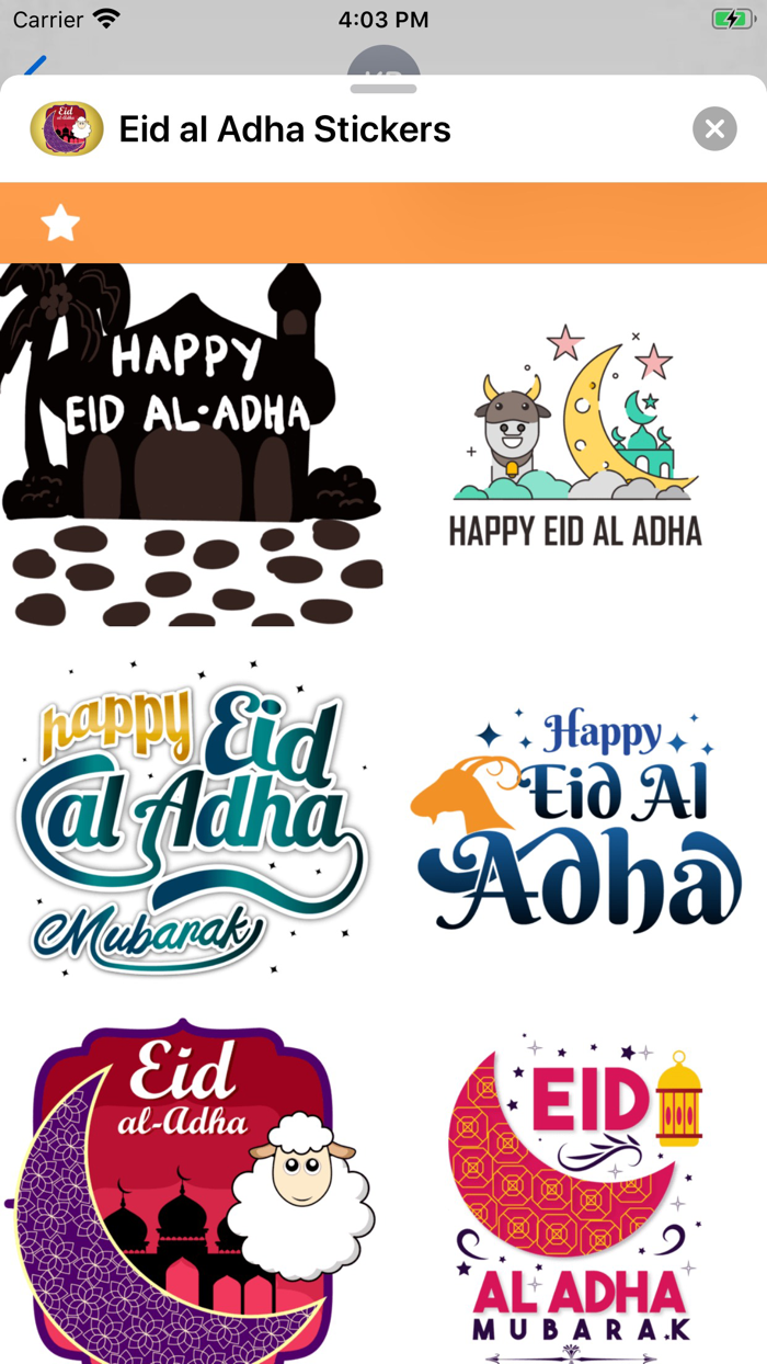 Eid al Adha Stickers