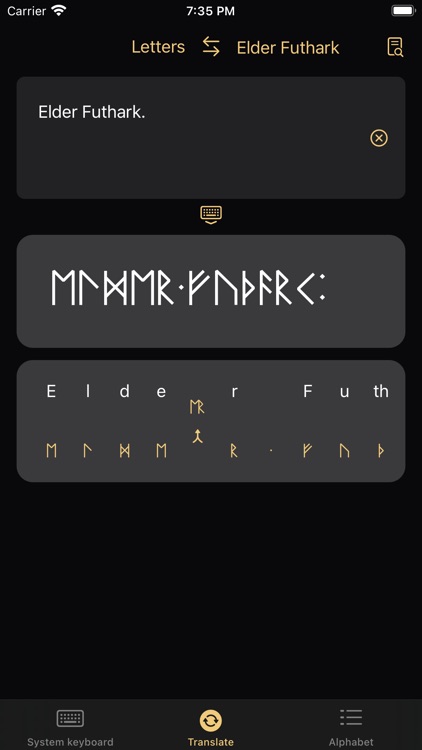 Write in Runic screenshot-3