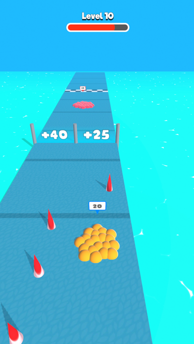 Screenshot #2 pour Slime Crowd - Count Battle 3D