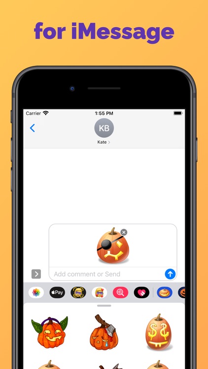 Halloween - Pumpkin emoji pack