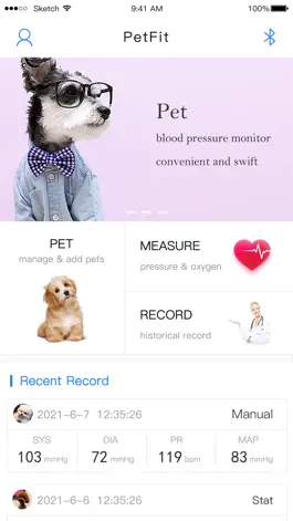 Game screenshot PetFit:Monitor,Record,Health apk
